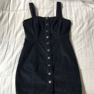 Super cute corduroy dress!